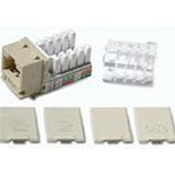 Cables to Go 29310 Cat6 Keystone Jack Ivory