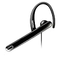 Philips SHM 2100 U Notebook Headset (Mikrofon mit Ohrb�gel, 102 dB, 30 mWatt) schwarz