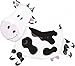 Anagram Cow Shape Mylar Foil Balloon, 30