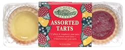 Holmfield Bakery Assorted Jam Tarts, 8-Ounce Packages (Pack of 6)