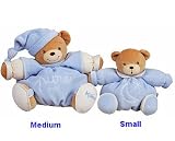 Organic Medium Blue Bear - Safe, Non-toxic Toy