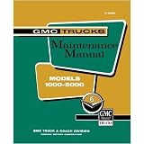 1960 GMC 1500-3500 TRUCK Shop Service Manual Book by GMC