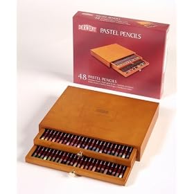 Derwent Pastel Pencil Wooden Box (48)