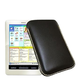 Ectaco Jetbook Color E-book Reader Housse Lecteur Ebook Etui Liseuse eReader Protection Livre électronique Pochette en cuir Ectaco Jetbook Color E-book Reader Housse Lecteur Ebook Etui Liseuse eReader Protection Livre électronique Pochette en cuir
