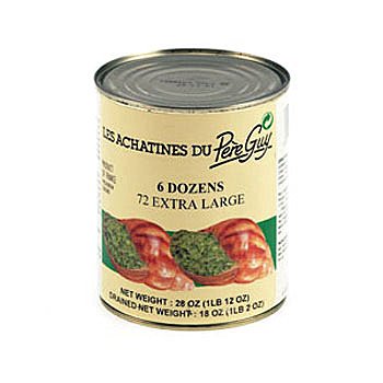 Extra Large Escargots Achatines Canned 30 oz 855 gr, by Pere Guy, France. by Canned Foods