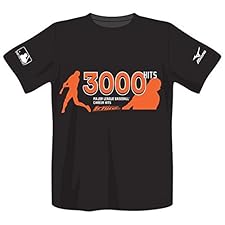 MIZUNO(ミズノ) イチロー選手 MLB3,000本安打達成記念 Tシャツ 12JA6Q9409O ブラック O