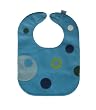 Mally Bibs Mod Dots Blue Bib Large