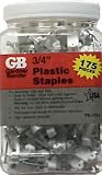 Gardner Bender #PS-175J 175PK 3/4 Plastic Staple