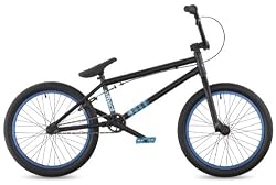 DK Effect 2011 BMX Bike, 20" Black with cyan rims
