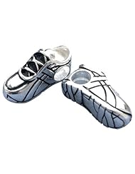 Run Pandora Style Bead, Running Shoe Compatible with Chamilia, Biagi, Troll, Pandora