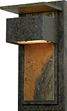 IMAGE OF Quoizel ZP8418MD Zephyr Wall Lantern with Frosted Glass, Muted Bronze, 18-1/2-Inch Extra Large