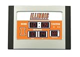 Illinois Fighting Illini Digital Scoreboard Alarm Clock