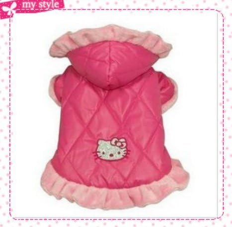 WP Pet Dog Cat Hello Kitty Costume Party Clothes Clothing Cosplay Outfit Appareal 3 (S)