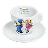 Lucaffe Espressotasse Piccolo & Dolce weiß