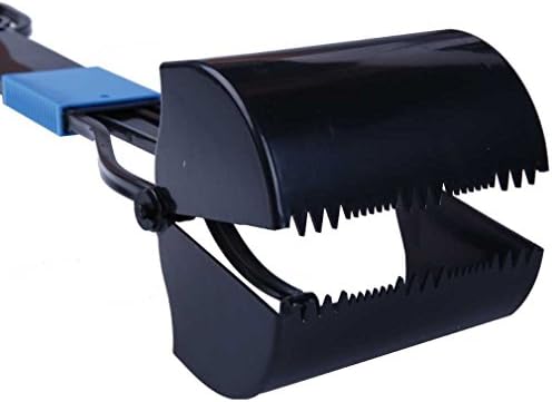 Apollopet Blue Foldable Dog Waste Removal Poop Scooper, 26.4"x5.5"x5.1"(LxWxH)