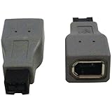 New-MICRO ACCESSORIES APL-1369-AD-01 FIREWIRE 400 TO 800 CABLE FOR APPLE -  ....
