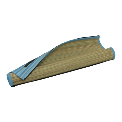 10T Beach Mat Natte de plage Beige/Bleu 180 x 60 cm
