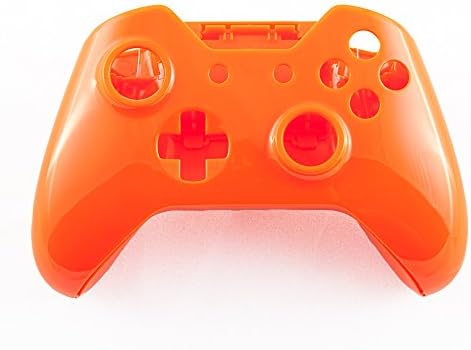 Glossy Orange Custom Controller Shell for Xbox One