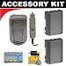 Two(2) Spare Batteries + Charger For The Sony DCR-TRV140, TRV240, TRV250, TRV260, TRV280, TRV285, TRV480, TRV830 Digital8 Camcorders