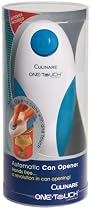 One Touch Automatic Can Opener Blue