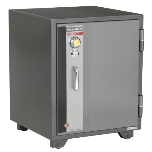 First Alert 2575F 2-Hour Steel Fire Safe with Combination Lock 277 Cubic Feet Gray