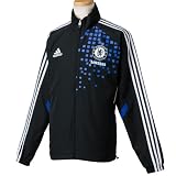 (アディダス)adidas チェルシーTIRO11プレゼンテーションジャケット RY093 O57207 ブラック/CFCリフレックスブルー/ホワイト/インテンスレモンS07 S