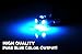 Zone Tech 194 168 5-SMD Blue High Power LED Car Lights - 4 Pieces Premium Quality LED Car Lights Bulb