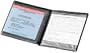 Registration Wallet - Set of 2 (Black) (4 1/2" x 5")