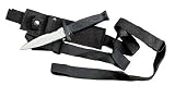 Tactical Dagger w/Shoulder Harness, Black ABS Handle