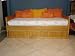 Solid Pine American Day Bed With Trundle Honey