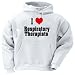 I Love/Heart Respiratory Therapists Youth Hooded Sweatshirt (for Kids) Various Colors Available
