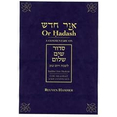 Or Hadash: A Commentary on Siddur Sim Shalom for Shabbat and Festivals