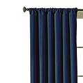 Eclipse Theodore Thermaweave Window Panel - Indigo