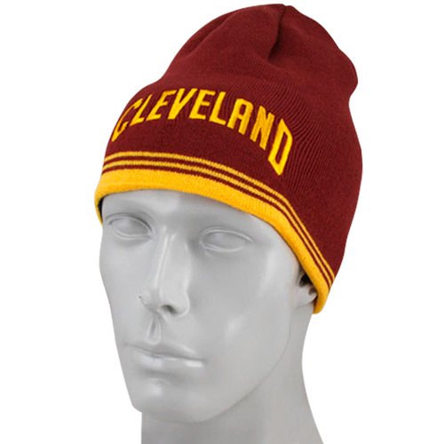 NBA Men's Reversible Knit Hat - Kc35Z, Cleveland Cavaliers, One Size