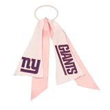 New York Giants Ribbon Pony Tail Holder - Pink