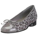 Gabor Schleifenballerina, grey, Giraffe/Anilinlack, (75.102.59)