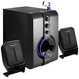 Musicman Easy-Blue 2.1 Surround System (integrierter Mp3 Player, 28 Watt RMS, Kartenslot, USB und Aux IN)von "Technaxx Deutschland..."