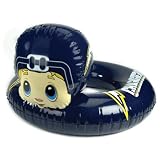 Pack of 2 NFL San Diego Chargers Mascot Swimming Pool Inner Tubes
