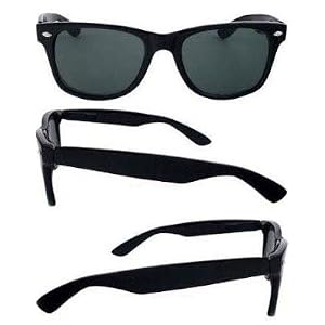 Risky Business Blues Brothers Black Costume Sunglasses