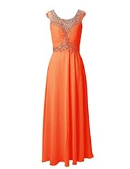 Beaded  Floor Length  Ball Gown Evening Dress/Bridesmaid Dress/Prom Dress/Party Dress 