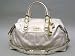Coach Op Art Large Sabrina Satchel Duffle Bag Tote 12943 Parchment