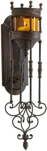 Iron Old World Wall Candle Holder