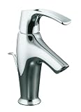 KOHLER K-19480-4-CP Symbol Single Control Lavatory Faucet, Polished Chrome
