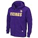 NFL Minnesota Vikings Classic Heavyweight Full Zip Jacket Adult Long Sleeved Fullzip Fleece with Hood, Regal Purple, Large