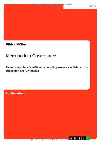 Metropolitan Governance (German Edition)