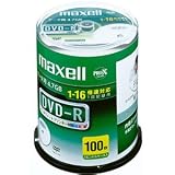 マクセル データ用DVD-R 4.7GB 16倍速プリンタブルワイド 100枚 DR47WPD.100SPA