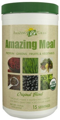 Amazing Grass Amazing Meal Powder, Original Flavor, 15 Servings