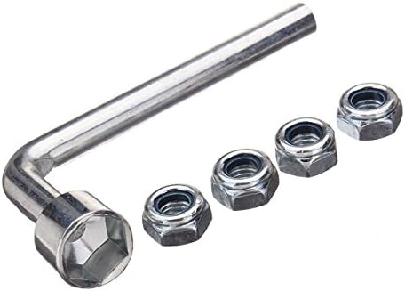 Penny Plastic Skateboard Accessories with 4pcs Screws & 1pc Spanner