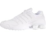 Nike Shox NZ Mens Running Shoes [378341-128] White/White Mens Shoes 378341-128