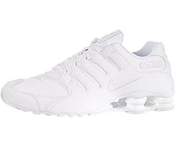Nike Shox NZ Mens Running Shoes [378341-128] White/White Mens Shoes 378341-128